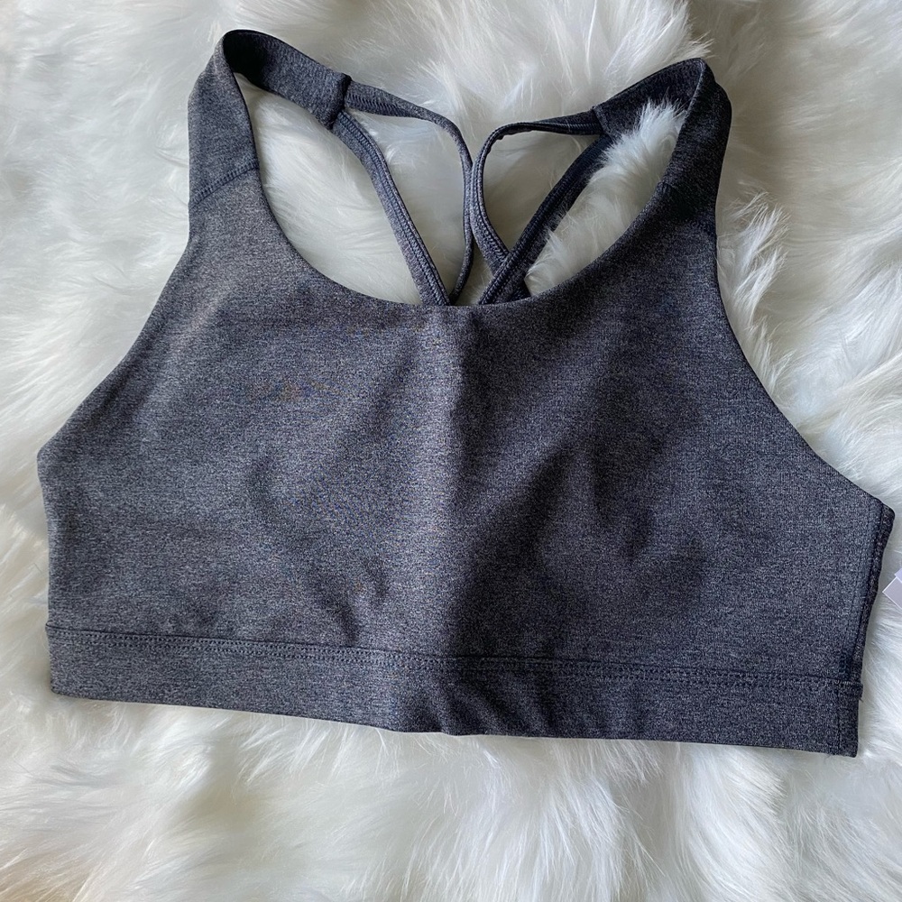Heather Gray Sports Bra